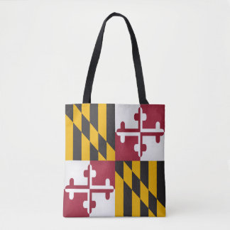 Koelstaat Maryland Vlag Mode Tote Bag