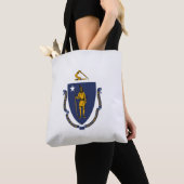 Koelstaat Massachusetts-Mode Tote Bag (Dichtbij)