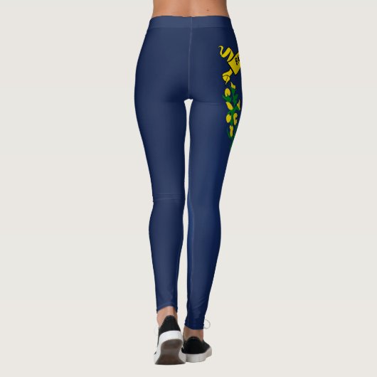 Koelstaat Nevada Mode vlag Leggings (Achterkant)