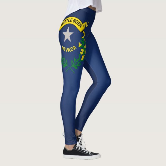 Koelstaat Nevada Mode vlag Leggings (Rechts)