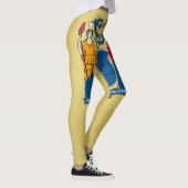 Koelstaat New Jersey Mode vlag Leggings (Rechts)