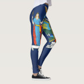 Koelstaat New York Vlag Mode Leggings (Rechts)