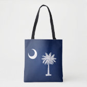 Koelstaat Zuid-Carolina Mode vlag Tote Bag (Voorkant)