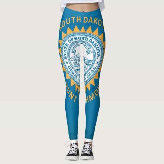 Koelstaat Zuid-Dakota-Mode Leggings (Voorkant)