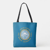 Koelstaat Zuid-Dakota-Mode Tote Bag (Achterkant)