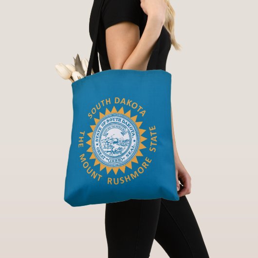 Koelstaat Zuid-Dakota-Mode Tote Bag (Dichtbij)