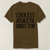 koelste Athletic Director T-shirt (Design voorkant)