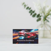 Koelste Autobedrijfskaarten  Visitekaartje (Staand voorkant)