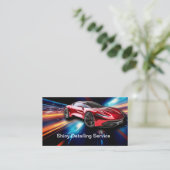 Koelste autodecoratie Services  Visitekaartje (Staand voorkant)