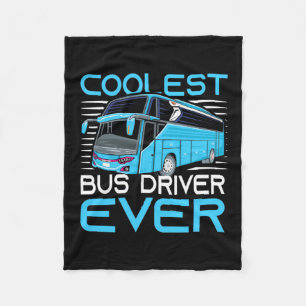 Koelste busdriver ooit fleece deken