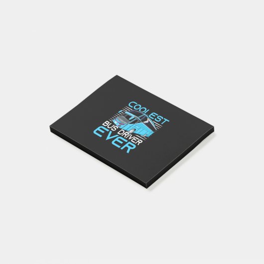 Koelste busdriver ooit post-it® notes (Schuin)