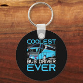 Koelste busdriver ooit sleutelhanger (Voorkant)