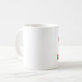 Koelste Deense Bedstemmer Koffiemok (Voorkant links)