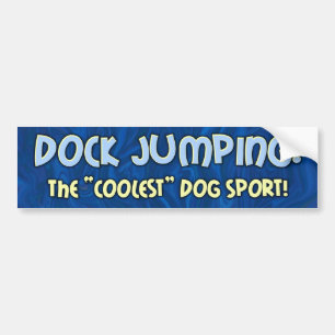 Koelste Dog Sport Dock Jumping Bumpersticker