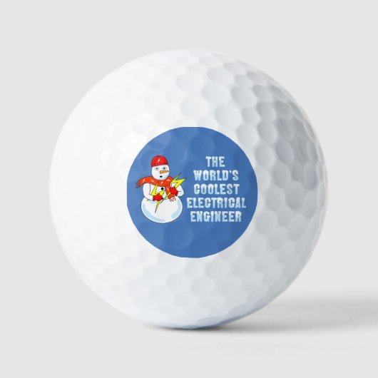 koelste elektrische engineer golfballen (Voorkant)