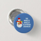 koelste elektrische engineer ronde button 3,2 cm (Voorkant /achterkant)