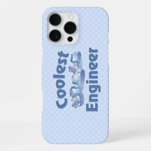 koelste engineer iPhone hoesje (Achterkant)