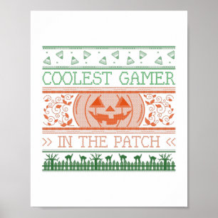 koelste gamer in de pleister poster