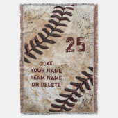 Koelste gepersonaliseerde honkbal deken (Voorkant Verticaal)