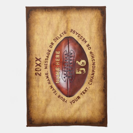 Koelste  handdoeken voor persoonlijk Football (Verticaal)