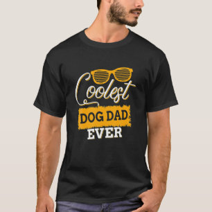 Koelste hond papa ooit grappig familie matching t-shirt
