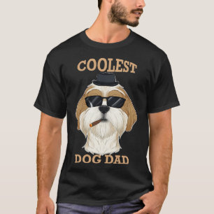 Koelste hond vader ik verstuur je vader ik verstuu t-shirt