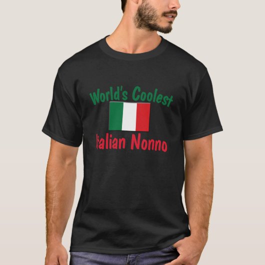 Koelste Italiaanse nonno T-shirt (Voorkant)