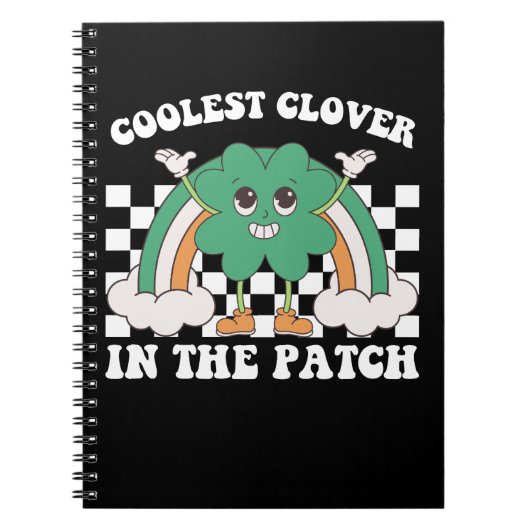 Koelste klaver in de patch St. Patrick's Day Notitieboek (Voorkant)