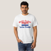 Koelste Kroatische opa T-shirt (Voorkant volledig)