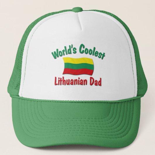 Koelste Litouwse Papa Trucker Pet (Voorkant)