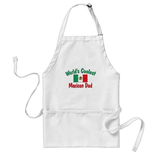 Koelste Mexicaanse vader Standaard Schort (Voorkant)