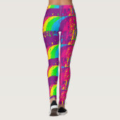 Koelste neonkleuren leggings (Achterkant)
