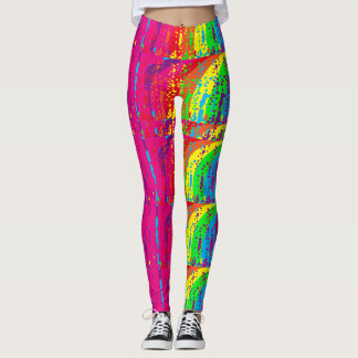 Koelste neonkleuren leggings
