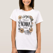 Koelste Nonna Ever | Grootmoeder Gift T-shirt (Voorkant)