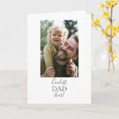 Koelste papa ooit! Kaart (Gele Bloem)