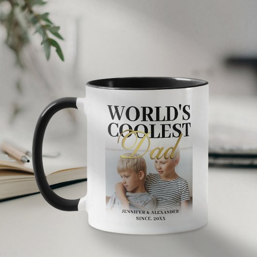Koelste Papa van de Wereld 2 Foto Mok