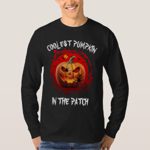 KOELSTE POMPOEN IN DE PATCH CUSTOM T-SHIRT