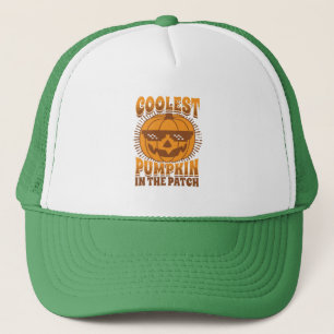 Koelste pompoen in de Patch Halloween Trucker Pet