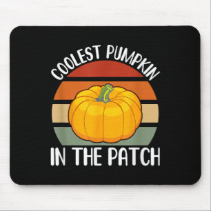 Koelste pompoen in de patch Halloween voor mannen Muismat