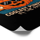 Koelste pompoen in de patch Kinder Boys Peuter Hal Poster (Hoek)