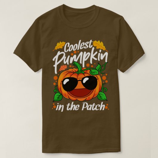 Koelste pompoen in de pleister 1 t-shirt (Design voorkant)