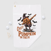 Koelste pompoen in de pleister golfhanddoek (Insitu)