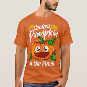 Koelste pompoen in de pleister-halloween5 t-shirt