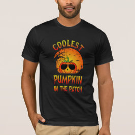 koelste pompoen in de pleister t-shirt
