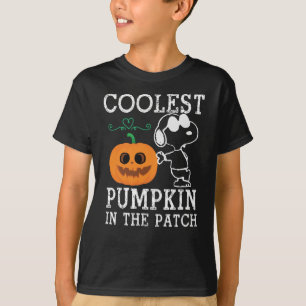 Koelste pompoen in de pleisterkool Halloween T-shirt