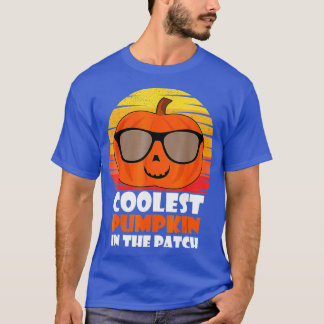 Koelste pompoen in de pompoen t-shirt