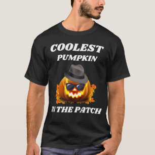 Koelste pompoen in de T-shirt