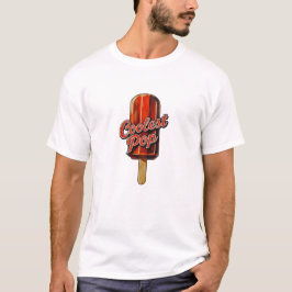 Koelste Pop Grappige Vaderdag Retro Vadergrap  T-shirt
