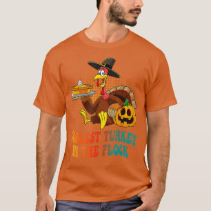 Koelste Turkije in de kudde Turkije Pet pompoen T-shirt