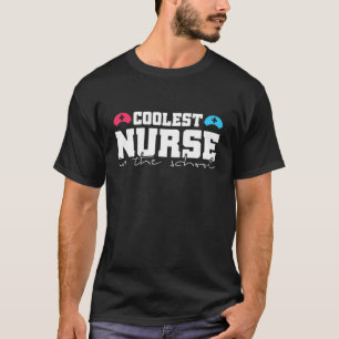 Koelste verpleegster  Verzekeringsweek  Besnoeiing T-shirt